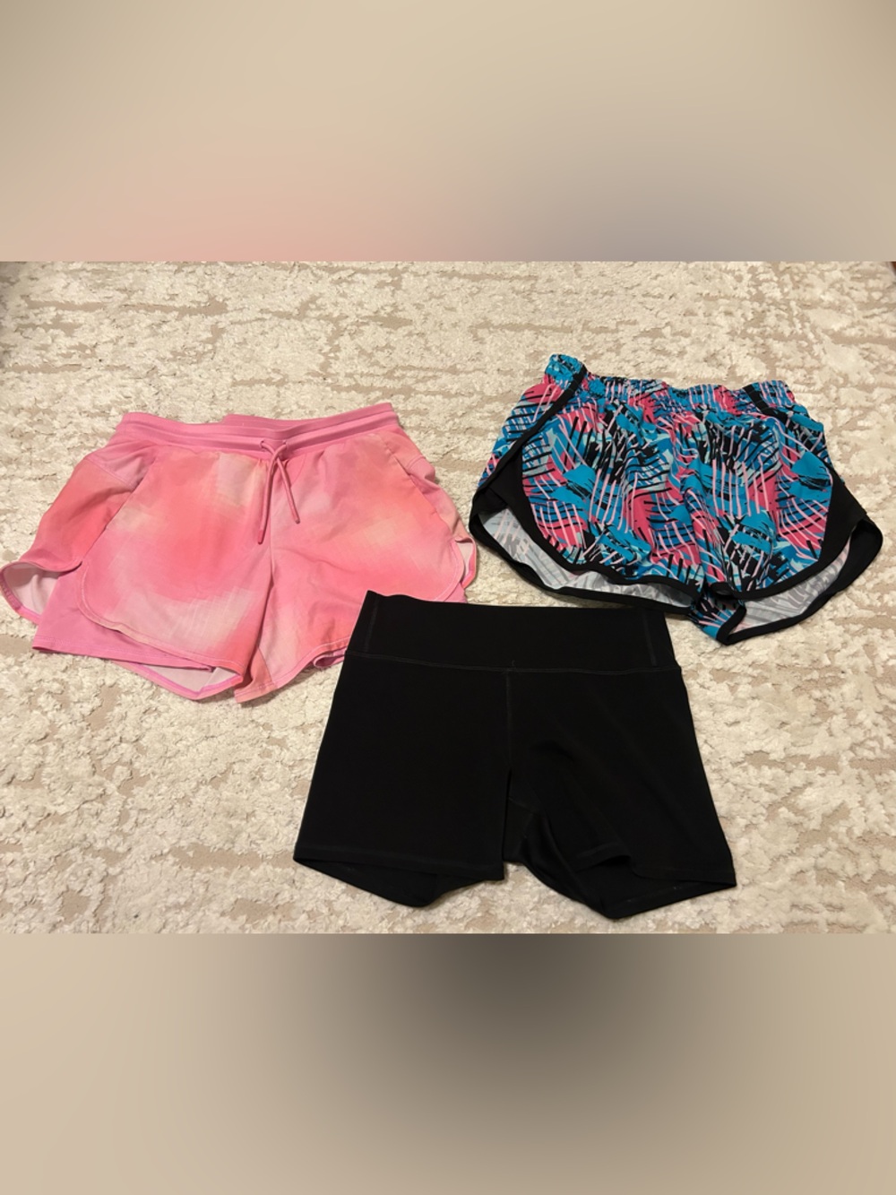 all in motion Black High-Waist Bike Shorts bundle